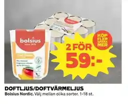 Coop Daglivs DOFTLJUS/DOFTVÄRMELJUS erbjuda
