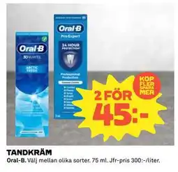 Coop Daglivs TANDKRÄM erbjuda