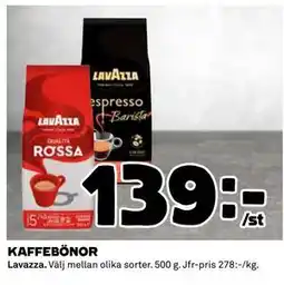 Coop Daglivs KAFFEBÖNOR erbjuda