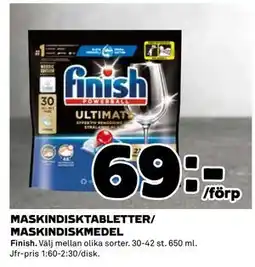 Coop Daglivs MASKINDISKTABLETTER/ MASKINDISKMEDEL erbjuda