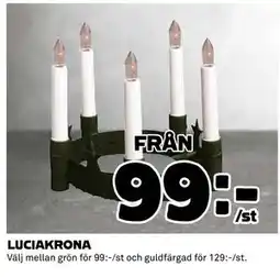 Coop Daglivs LUCIAKRONA erbjuda