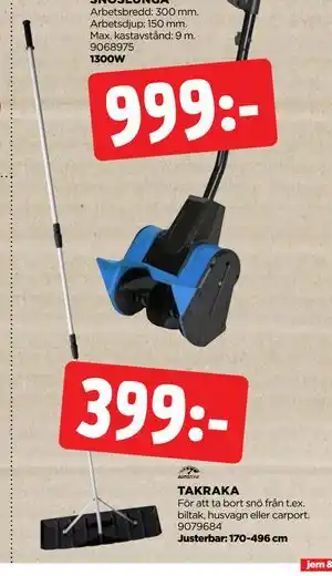 Jem&Fix TAKRAKA erbjuda