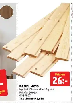 Jem&Fix PANEL 4019 erbjuda