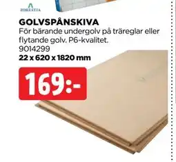 Jem&Fix GOLVSPÅNSKIVA erbjuda