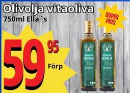 Supergrossen Olivolja vitaoliva erbjuda