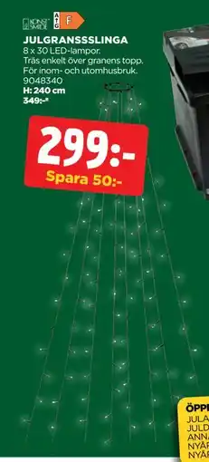 Jem&Fix JULGRANSSSLINGA erbjuda