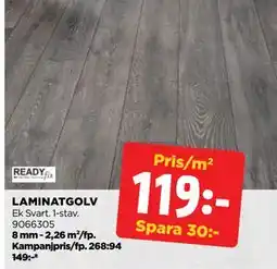 Jem&Fix LAMINATGOLV erbjuda