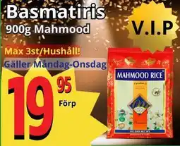 Supergrossen Basmatiris erbjuda