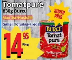 Supergrossen Tomatpuré erbjuda