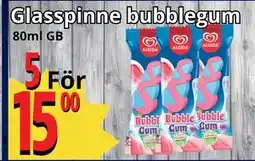 Supergrossen Glasspinne bubblegum erbjuda