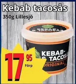 Supergrossen Kebab tacosås erbjuda