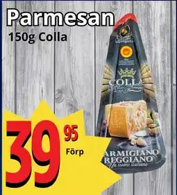 Supergrossen Parmesan erbjuda