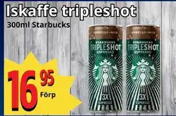 Supergrossen Iskaffe tripleshot erbjuda