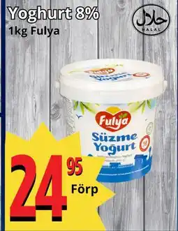Supergrossen Yoghurt 8% erbjuda