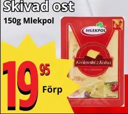 Supergrossen Skivad ost erbjuda