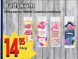 Supergrossen Badskum erbjuda