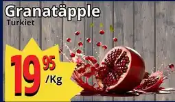 Supergrossen Granatäpple erbjuda