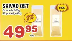 Nya Pulsen Goudella Skivad ost erbjuda