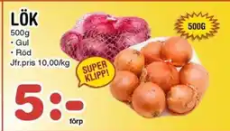 Nya Pulsen Lök erbjuda