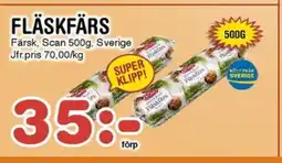 Nya Pulsen Scan Fläskfärs erbjuda