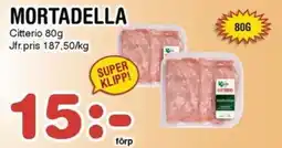 Nya Pulsen Citterio Mortadella erbjuda