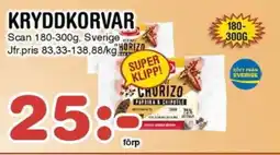 Nya Pulsen Scan Kryddkorvar erbjuda