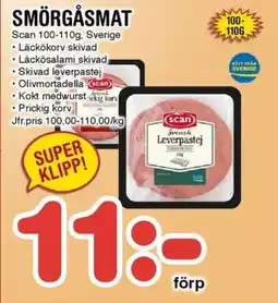 Nya Pulsen Scan Smörgåsmat erbjuda