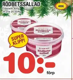 Nya Pulsen ELDORADO Rödbetssallad erbjuda