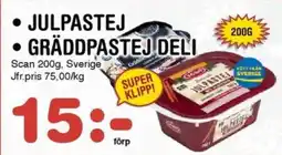 Nya Pulsen Scan Julpastej • Gräddpastej deli erbjuda