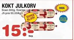 Nya Pulsen Scan Kokt julkorv erbjuda
