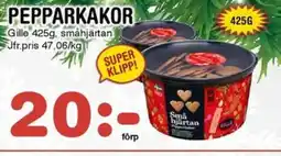Nya Pulsen GILLE Pepparkakor erbjuda