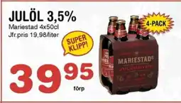 Nya Pulsen MARIESTADS Julöl 3,5% erbjuda