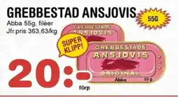 Nya Pulsen Abba Grebbestad ansjovis erbjuda