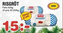 Nya Pulsen FELIX Risgröt erbjuda