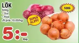 Nya Pulsen Lök erbjuda