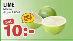 Nya Pulsen Lime erbjuda