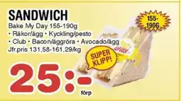 Nya Pulsen Sandwich erbjuda