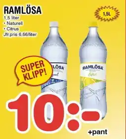 Nya Pulsen RAMLÖSA erbjuda