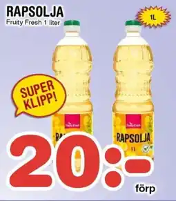 Nya Pulsen Fruity Fresh Rapsolja erbjuda