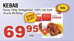 Nya Pulsen Saray Kebab erbjuda
