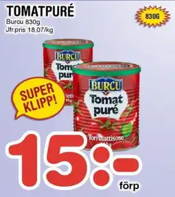 Nya Pulsen BURCU Tomatpuré erbjuda