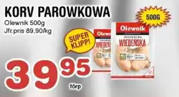 Nya Pulsen Olewnik Korv parowkowa erbjuda