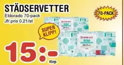 Nya Pulsen ELDORADO Städservetter erbjuda