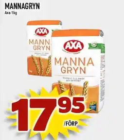 Nya Pulsen AXA Mannagryn erbjuda