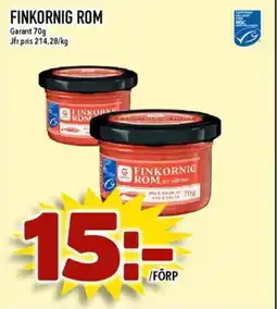 Nya Pulsen Garant Finkornig rom erbjuda