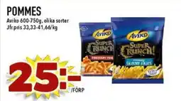 Nya Pulsen Aviko Pommes erbjuda