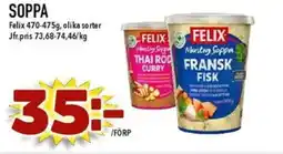 Nya Pulsen FELIX Soppa erbjuda