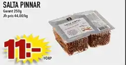 Nya Pulsen Garant Salta pinnar erbjuda