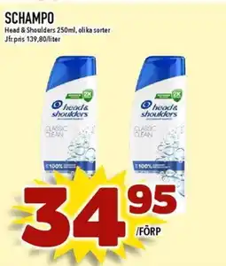 Nya Pulsen Head & Shoulders Schampo erbjuda