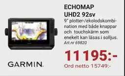 Erlandsons Brygga ECHOMAP UHD2 92sv erbjuda